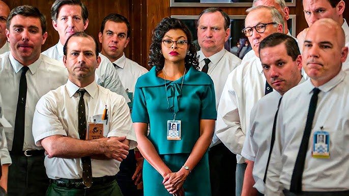 Cena de Estrelas Além do Tempo (2016) com cientistas negras da NASA, filme sobre consciência negra que celebra mulheres negras na ciência