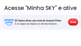 Procure pelo botão de ativação da Amazon