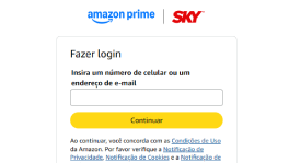 Faça login ou crie uma conta Amazon